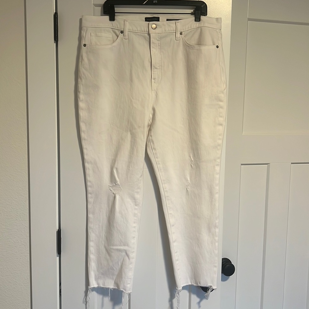 Worn once White jeans